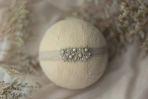 Neutral - Taupe Signature Beaded Headband