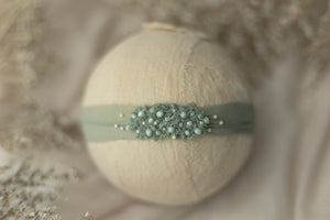 Green - Sage Beaded Signature Headband